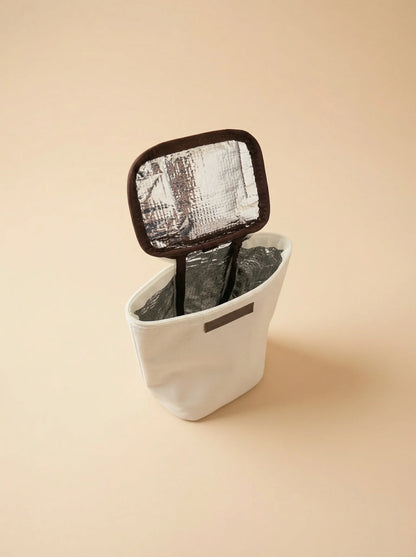 Insulated bottle pouch with open silver lining, Bebefit.eu, Insulated Bottle Pouch.